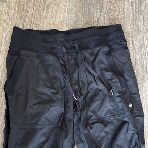 Lululemon Black Dance Studio Joggers Uncuffed Pants